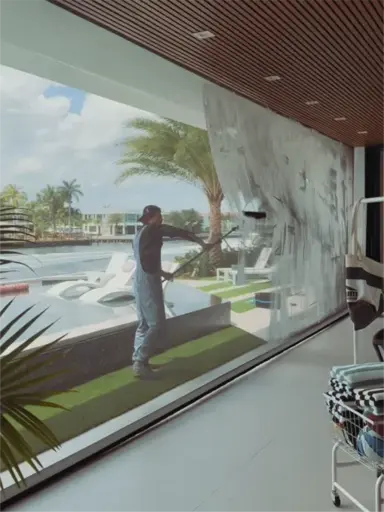 gutter cleaning service professional